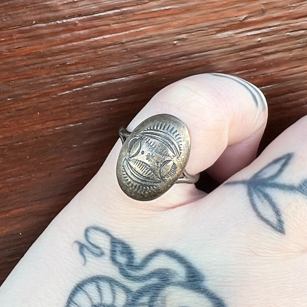 Vintage Aztec Ring